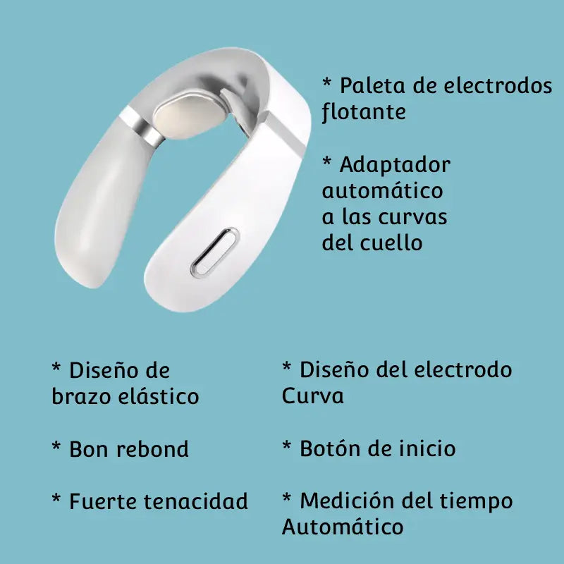Relaxia™ | Masajeador cervical inteligente: relajación y alivio instantáneos